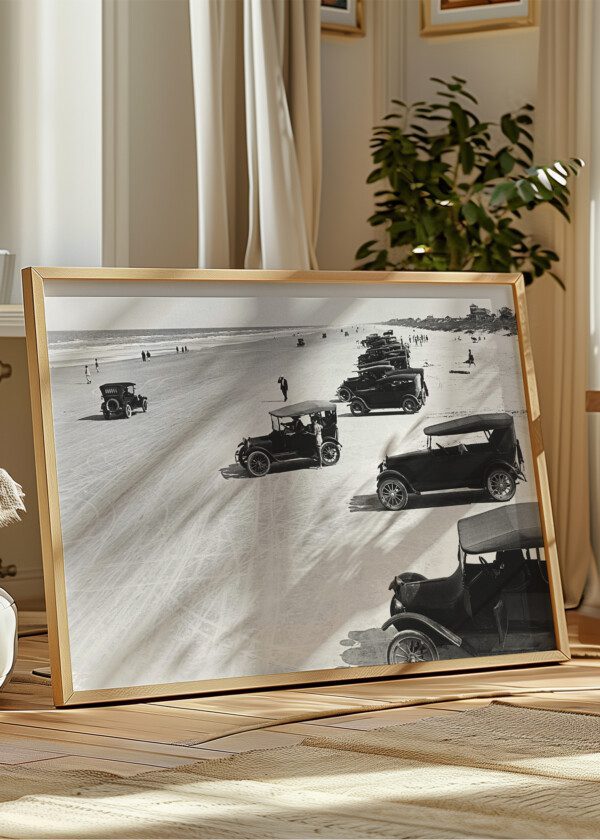 CARS ON THE BEACH