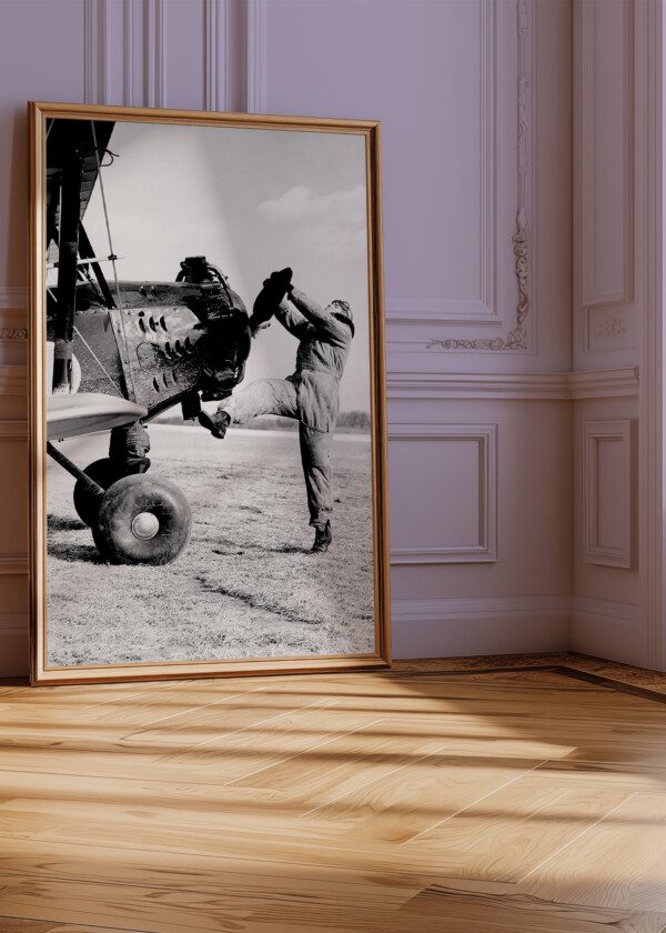 - AIRPLANE PILOT STARTING PLANE