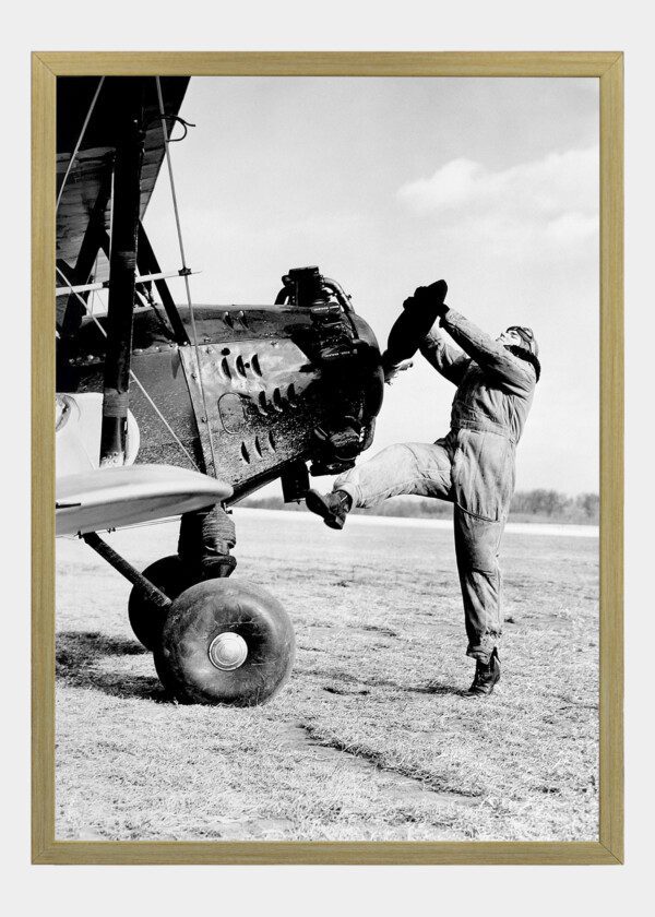 - AIRPLANE PILOT STARTING PLANE