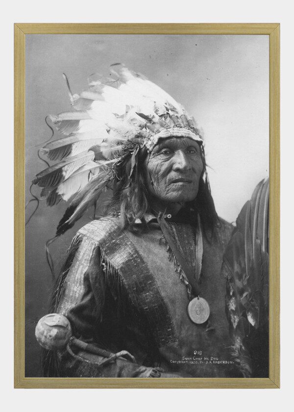CHIEF HE-DOG, 1900