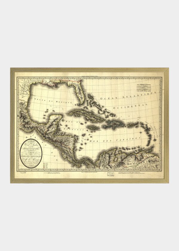 A MAP MEXICAN-GULPH,1806