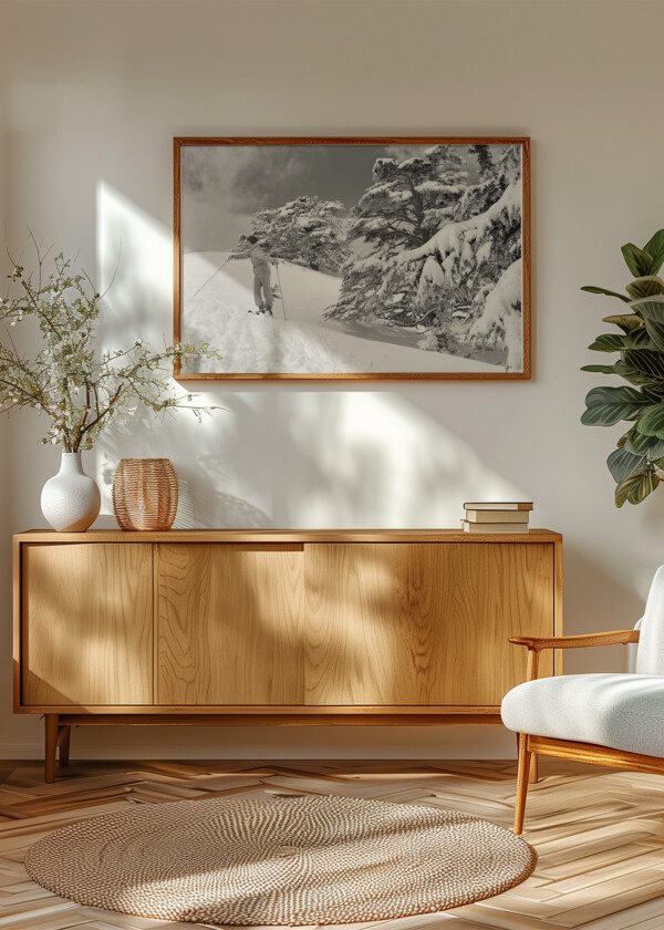 CEDARS, SKIING IN THE GROVE 1946