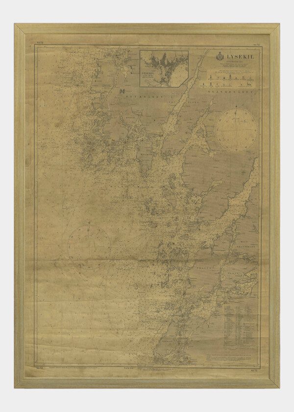 LAKE MAP LYSEKIL