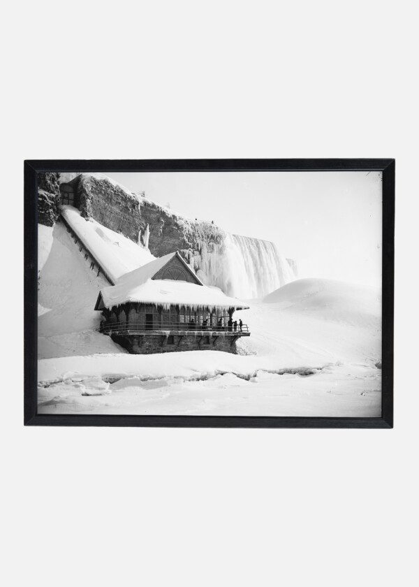 STATION AT FOOT OF INCLINE, AMERICAN FALLS, NIAGARAFALLS, 1880