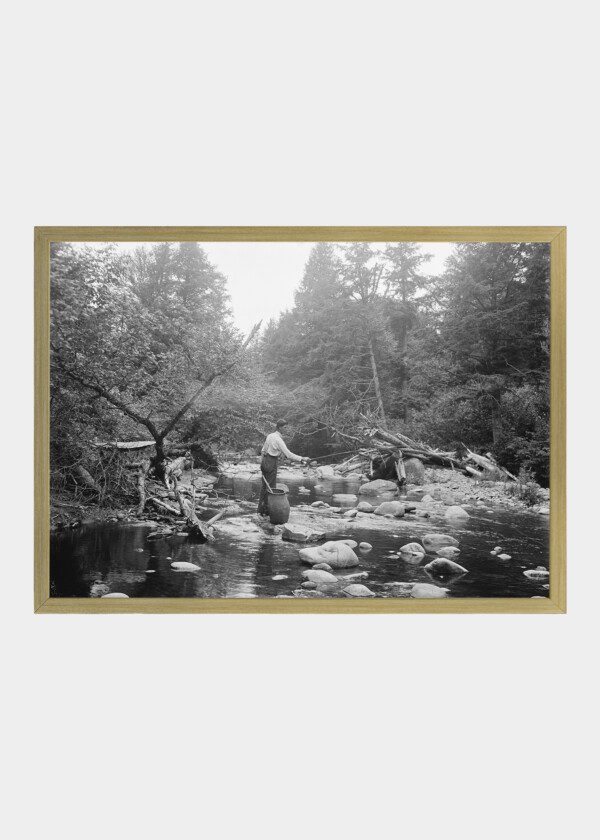 FISHING, ADIRONDACK MTS., N.Y. 1900