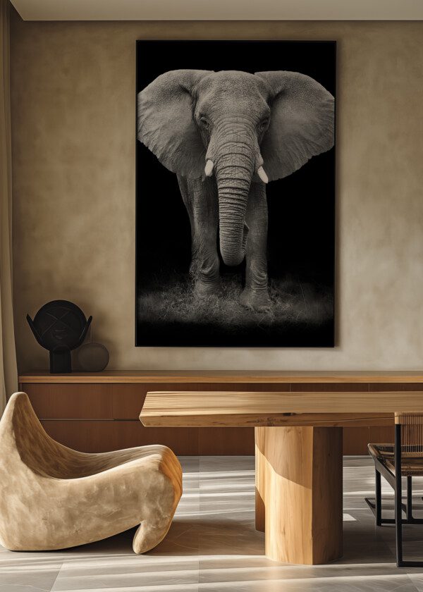 ELEPHANT WITH BIG EARS