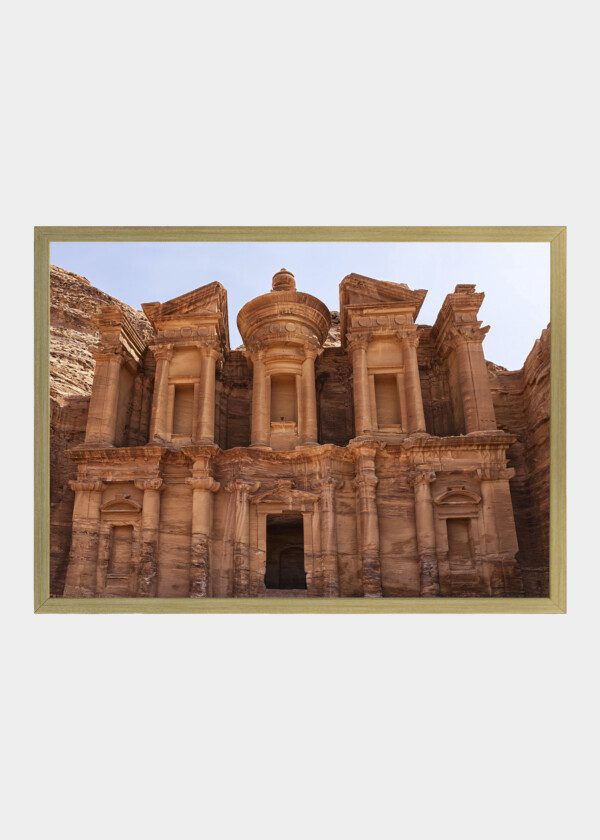TEMPLE CARVED OUT OF THE ROCK