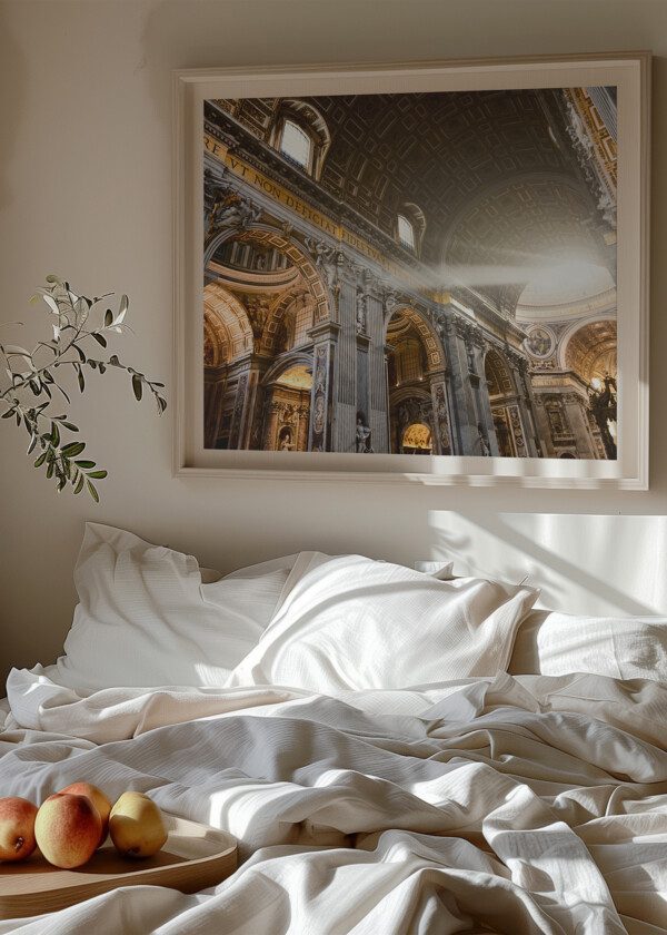 INTERIOR, ST. PETER'S BASILICA