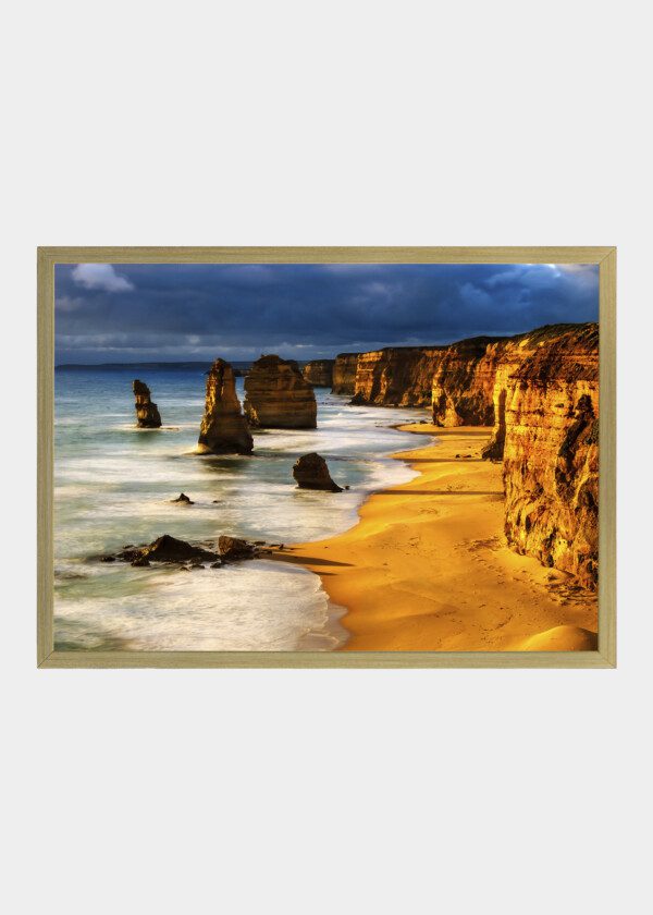 CLIFFS ON THE BEACH