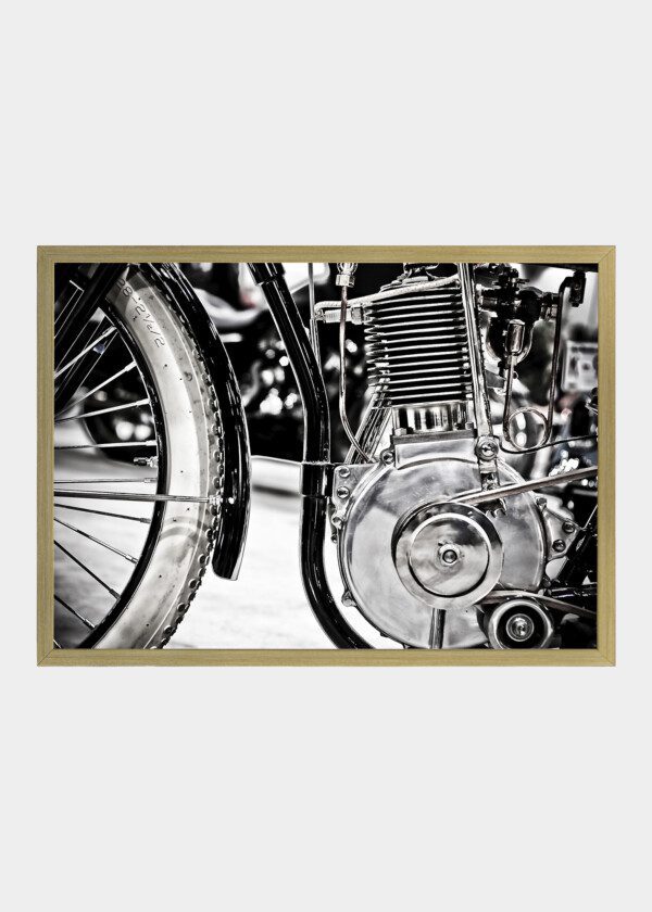 ÄLDRE MOPEDMOTOR