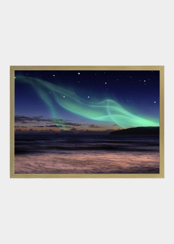 NORTHERN LIGHTS AND STARS