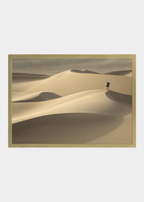 HIKERS IN THE DESERT