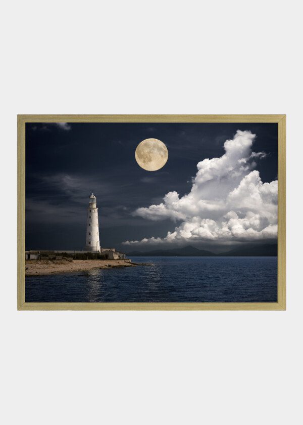LIGHTHOUSE THE NIGHT SKY