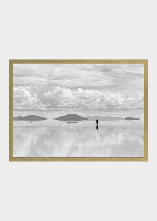 PERSON WADING IN THE WATER