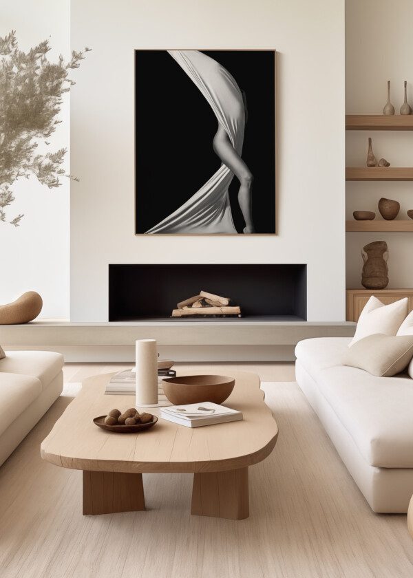 NAKED WOMAN WITH VEIL