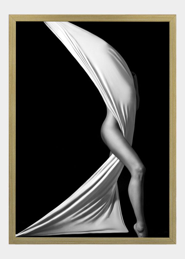 NAKED WOMAN WITH VEIL