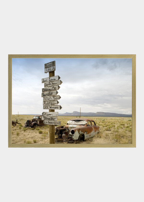 ABANDONED CARS, ROUTE 66, ARIZONA