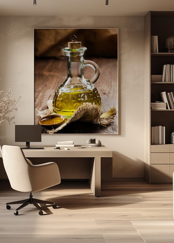 CARAFE WITH OLIVE OIL