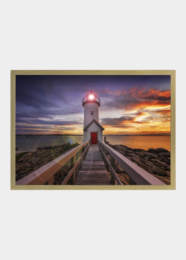 LIGHTHOUSE TO RED SKY