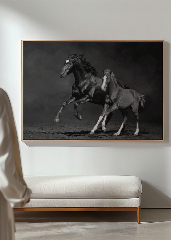 HORSE WITH FOAL
