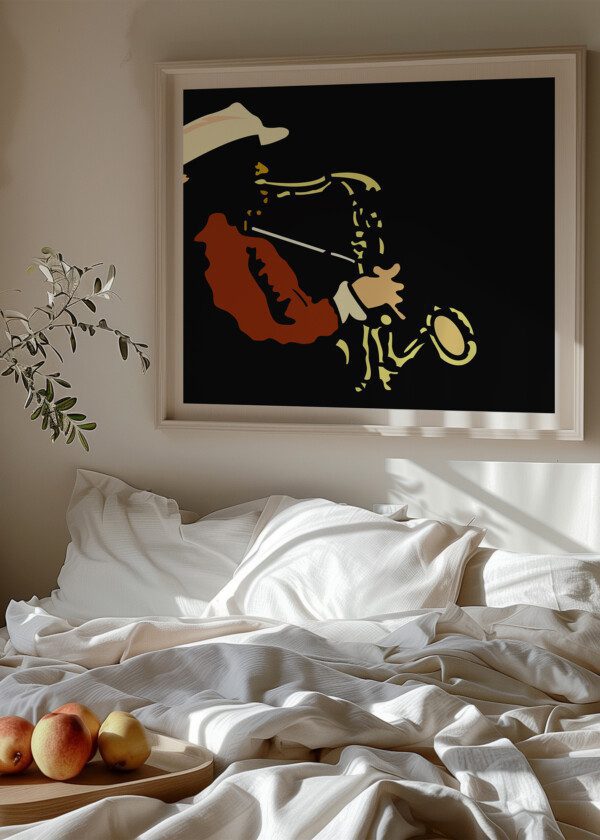 PAINTING MUSICIAN