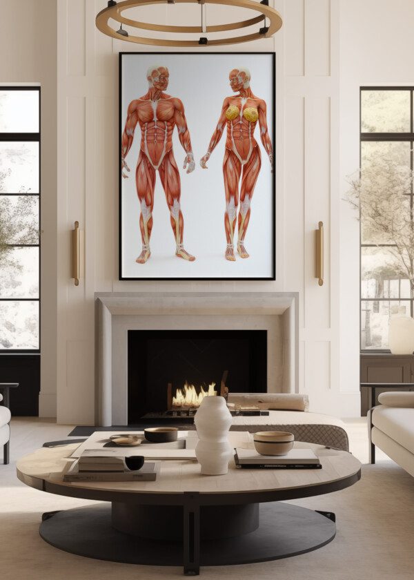 THE HUMAN BODY MALE, FEMALE