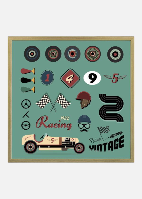 POSTER CAR ACCESSORIES