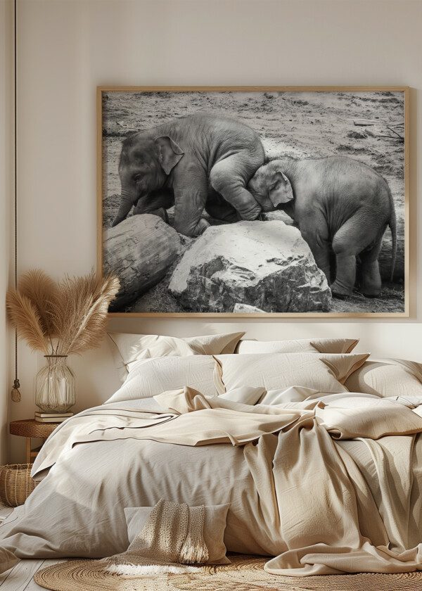 YOUNG ELEPHANTS