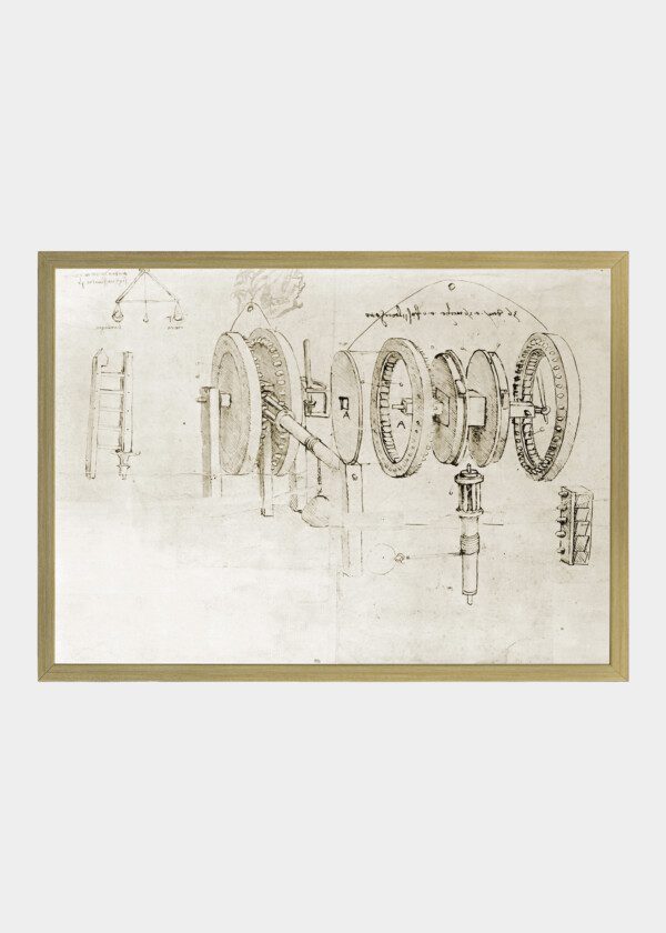 DRAWING BY LEONARDO DA VINCI