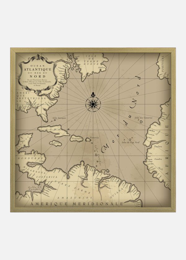 MAP OF THE ATLANTIC