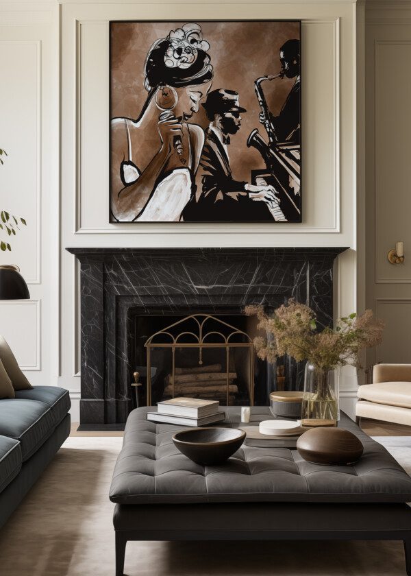 ILLUSTRATION JAZZ SINGER