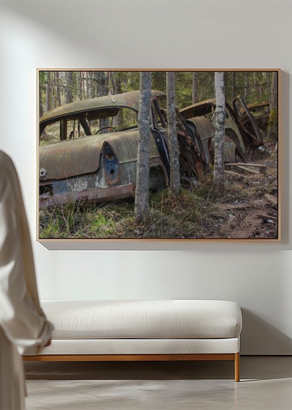 RUSTY CAR WRECKS