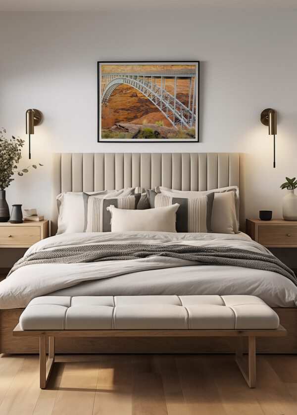 BEAUTIFUL STEEL ARCH BRIDGE