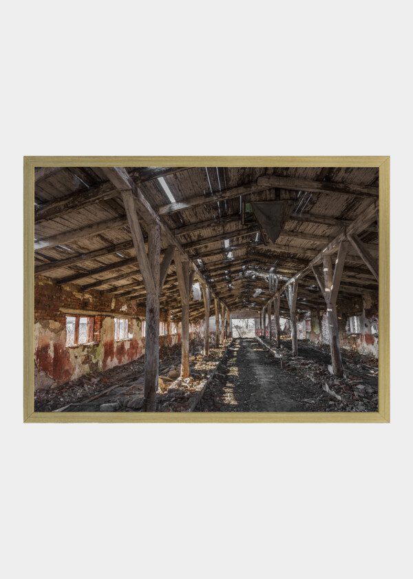 SIDE EFFECT OF AN ECONOMIC CASE. A DILAPIDATED BARN