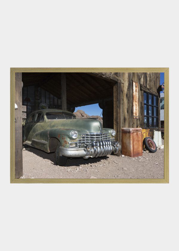 GREEN SCRAP TRUCK