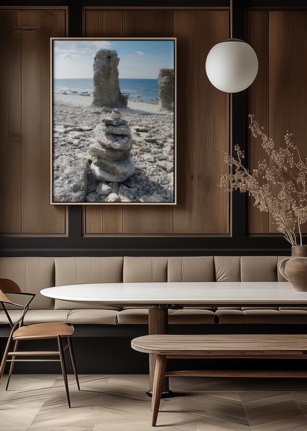 STONES ON THE BEACH