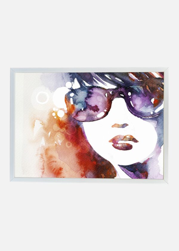 ILLUSTRATION. WOMAN FACE