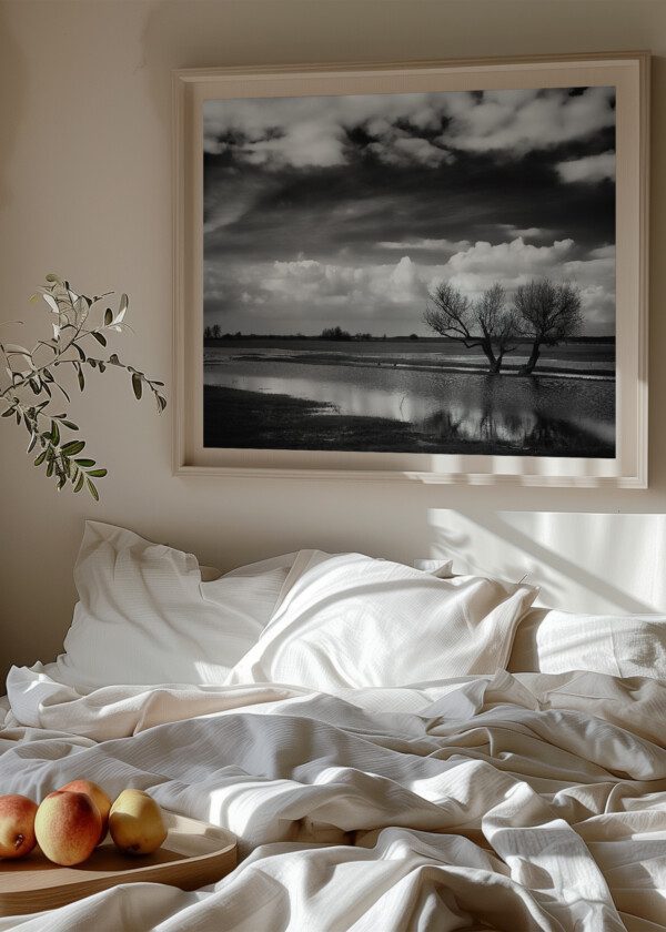 STORM CLOUDS OVER LANDSCAPES