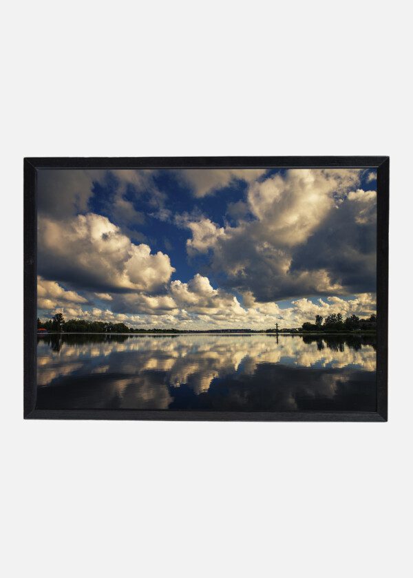 CLOUDS OVER THE LAKE