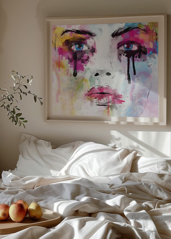 ILLUSTRATION. WOMAN FACE