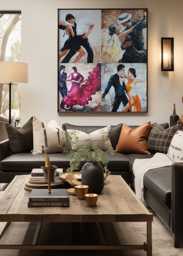 ILLUSTRATION. DANCING PAR
