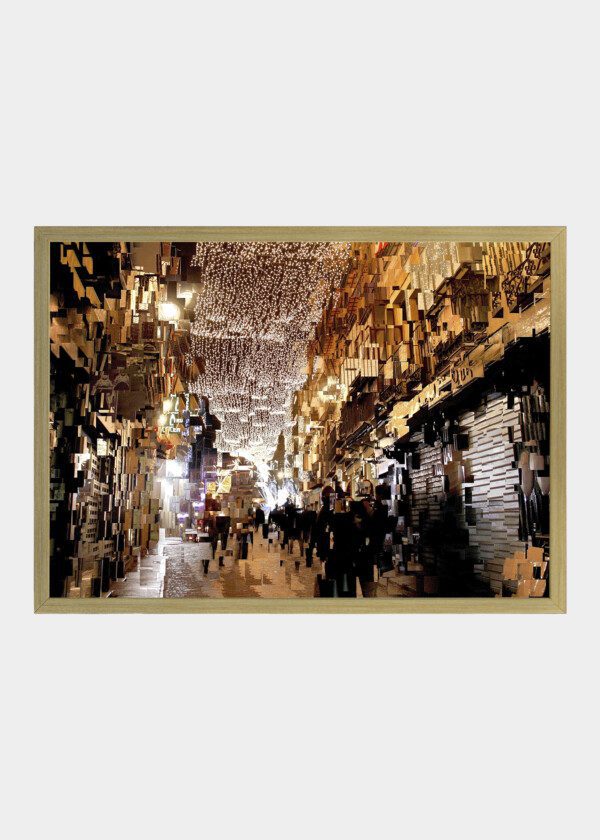 ILLUSTRATION. PEDESTRIAN STREET