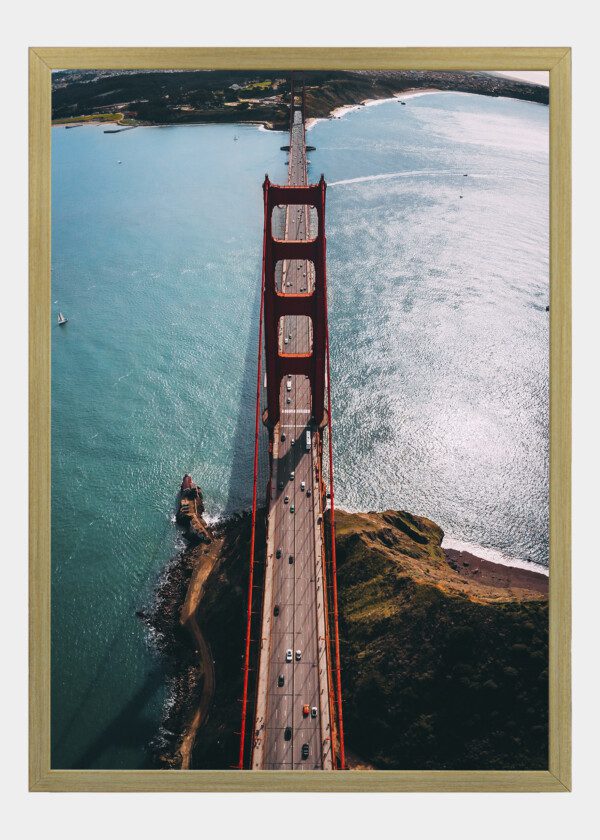 - AERIAL SHOOT OF GOLDEN GATE BRIDGE SAN FRANCISCO