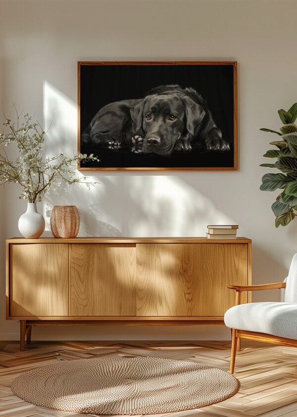 SVART-LABRADOR