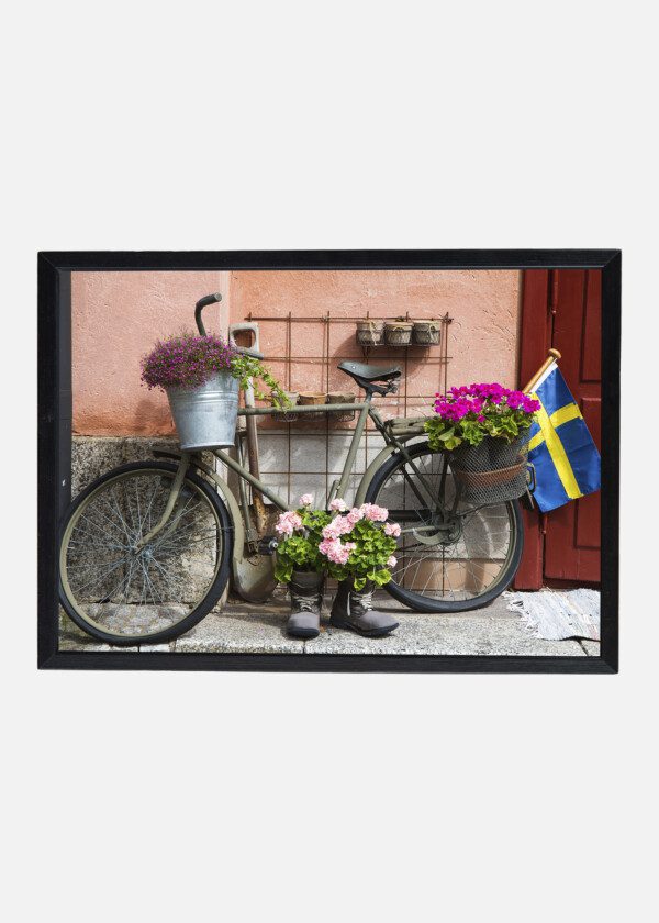 BICYCLE WITH FLOWERS
