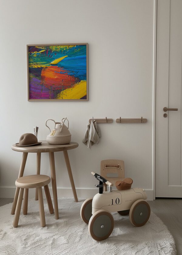 PAINTING ABSTRACT COLORS