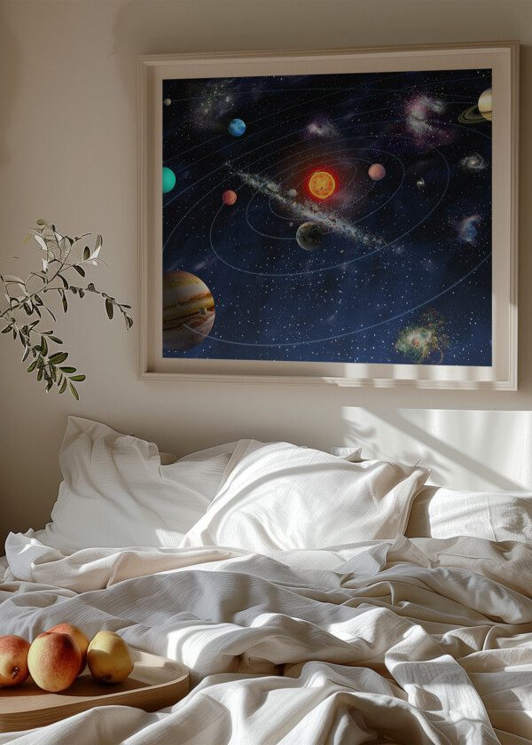 ILLUSTRATION. THE SOLAR SYSTEM