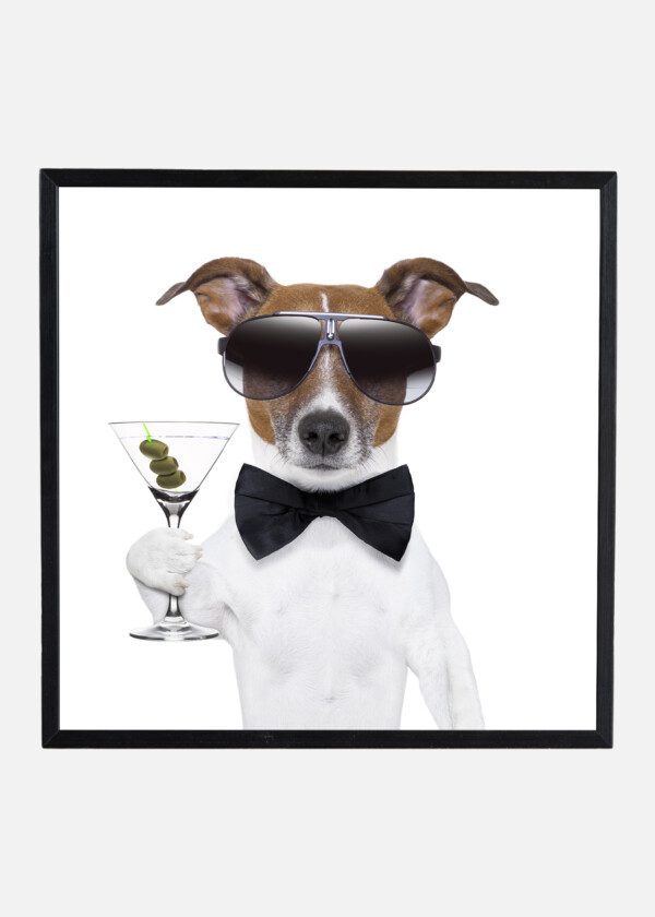 DOG WITH A DRY MARTINI