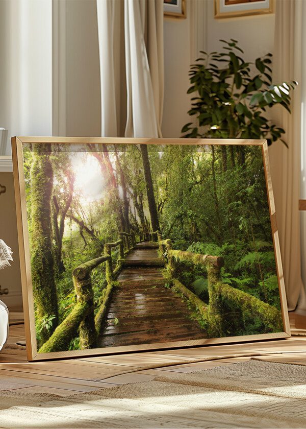 MOSSY STAIRCASE