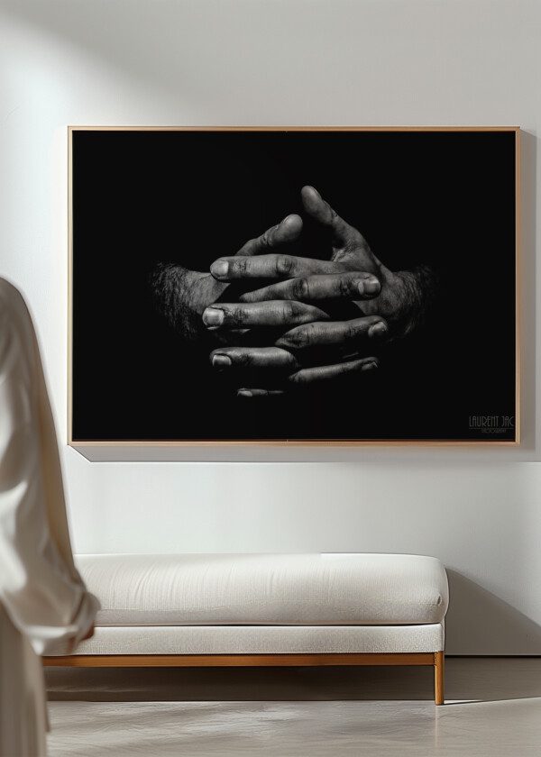 CLASPED HANDS